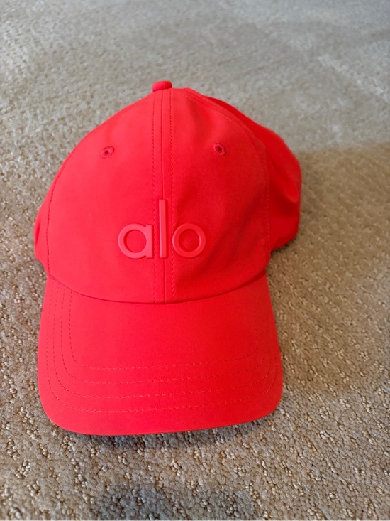ALO Yoga Accessories - ALO Yoga Red Baseball Cap- never worn